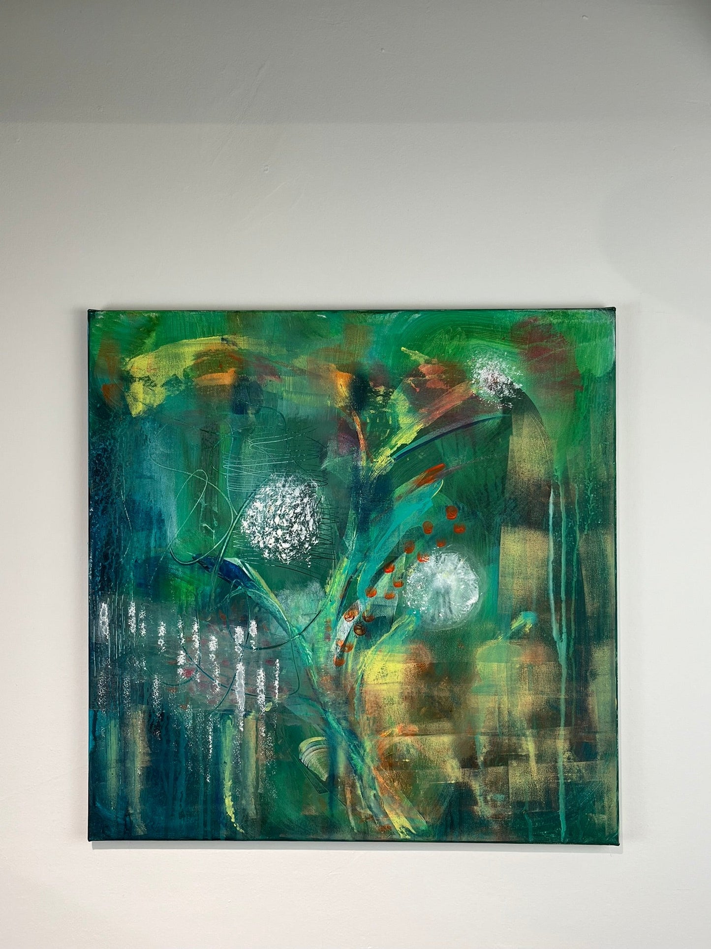 "Green garden" as Fine art print