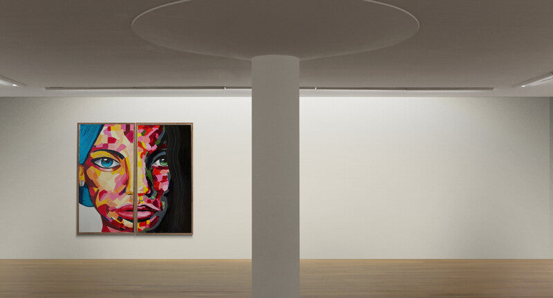 "Twin Avatar" as Fine art print