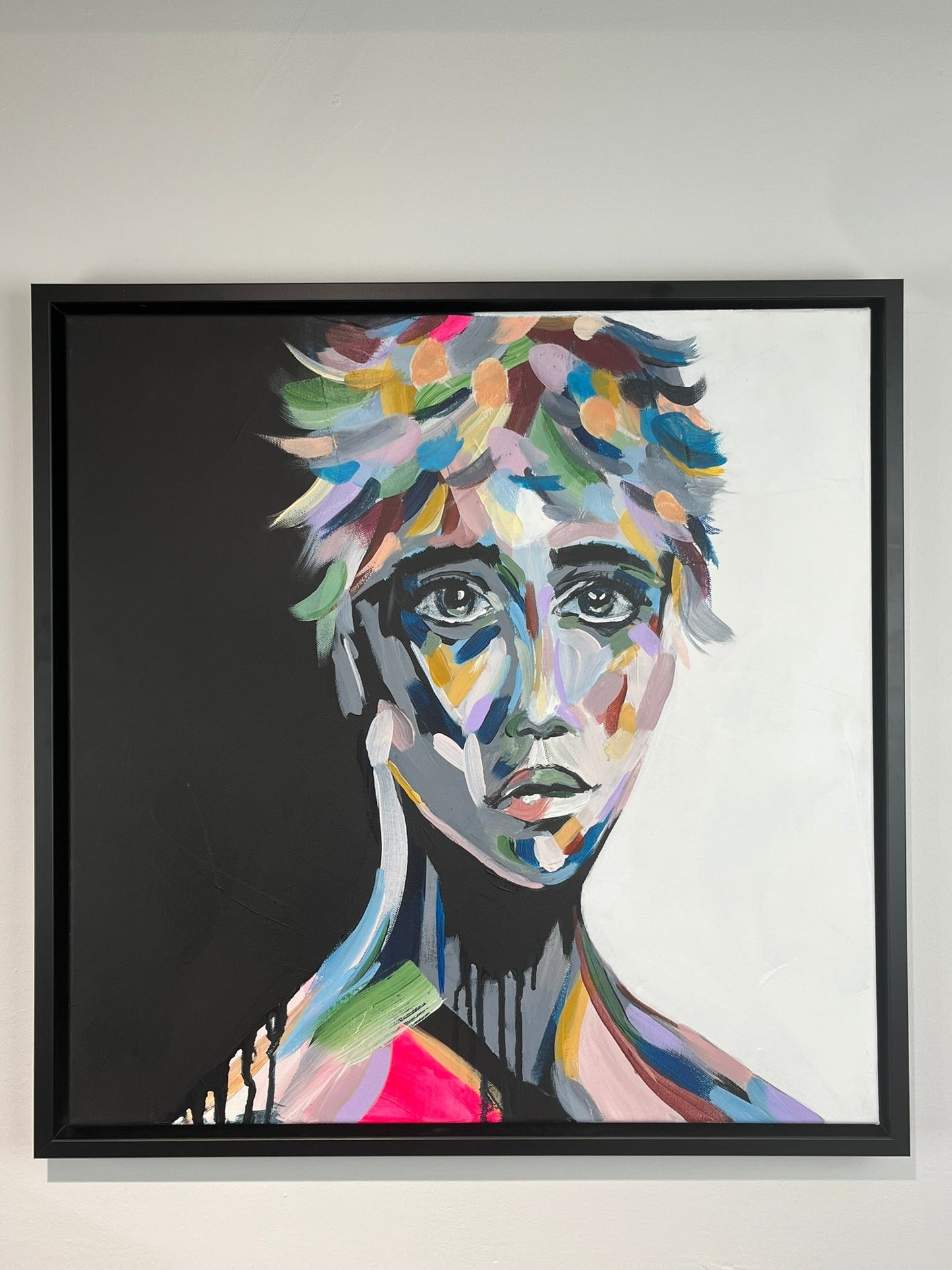 "Mixed face" as Fine art print